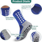 2 Set Grip Soccer Socks with Shin Guard Sleeves Non Slip Soccer Leg Sleeve Socks for Men Women
