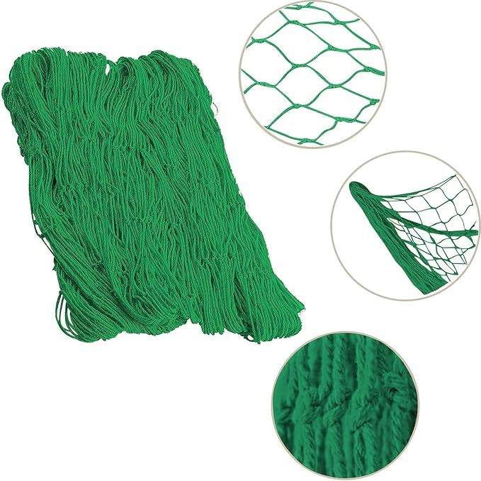 Nature Fish Net Wall Decoration with Shells, Ocean Themed Wall Hangings Fishing Net Party Decor for Pirate Party,Wedding,Photographing Decoration