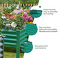 Land Guard Galvanized Raised Garden Bed with Legs, 96×24×32in Raised Garden Beds Outdoor with Drainage Holes, Planter Boxes Outdoor for Backyard, Patio, Balcony, 800lb Capacity, Green