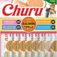 INABA Salmon Churu Cat Treats, Lickable, Squeezable Creamy Purée Cat Treat with Green Tea Extract & Taurine, 0.5 Ounces Each Tube, 60 Tubes, Salmon Variety Box