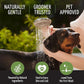 Tauro Pro Line Deep Cleansing Natural Dog Shampoo for Smelly Dogs, Wash for Dandruff and Dry Itchy Sensitive Skin, Cat & Puppy Shampoo (Herbal Detox -13.5 Fl Oz)