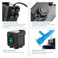 Internal Fish Tank Filter, 3W Adjustable Water Flow Submersible Aquarium Filter Pump for 5~10 Gallon Freshwater Saltwater, 2 Mode Aeration & Rainfall, TE-100(50GPH)