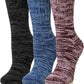 Merino Wool Boot Socks Thermal Winter Ski Thick Warm Hiking Socks for Women Men 3 Pairs