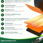 Sauna Blanket Infrared Sauna Blanket with Infrared Light, Sauna Bag for Relaxation and Wellness, Waterproof Infrared Heat Sauna Wrap