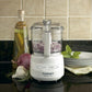 Cuisinart Mini-Prep Plus Food Processor, 24-Ounce Mini Food Processor to Chop Herbs, Vegetables, and Hard Cheese, 24-Ounce Work Bowl, Reversible Stainless Steel Blade, DLC-2A, White