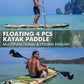 11'6"x35" Inflatable Paddle Board, 450lbs Extra Wide Stand Up Sup Board for Adults, Blow Up Paddleboard Kayak Non-Slip Stable Deck Boat for Yoga Fishing Surf