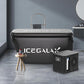 Cold Plunge Tub with Water Chiller Ice Bath Tub and Chiller for Athletes Fitness Recovery Outdoor Ice Plunge Bathtub Chiller Set