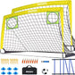 Kids Soccer Goal for Backyard, 6x4 9x5 FT Portable Soccer Nets Pop Up with Ball, Agility Ladder, Cones, Target & Carry Bag for Toddler Youth Outdoor Indoor Training Practice Sports Games Play