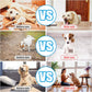 Dog Clicker for Training, 2 Pack Dog Training Clicker, Clicker Dog Training with Wrist Strap, Pet Training Clicker, Perfect for Dog Cat Puppies Behavioral Training (Blue and White)