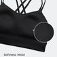 CRZ YOGA Softness Mold Womens Butterluxe Strappy Longline Sports Bra - Double Spaghetti Strap Workout Yoga Crop Top Athletic