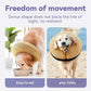 Inflatable Dog Cone Collar - Dog Neck Donut Cone Collar Alternative After Surgery - Soft Cone for Large Medium Small Dogs Cats - Alternative Recovery E Collar (Yello, S)