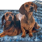 Qeils Washable Pee Pads for Dogs, 4 Pack Reusable Super Absorbent Leakproof Potty Pads 36"x24", Non-Slip for Crate, Floor, Couch, Whelping Box, Litter Mat
