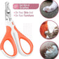 Mr. Pen Cat Nail Trimmer - Orange, Kitten & Small Dog Nail Clipper, Cat Claw Trimmer