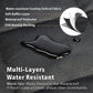 F-color SUV Cargo Liner for Dogs, Upgraded Extra Large Water Resistant Pet Cargo Cover Dog Seat Cover Mat for SUVs with Bumper Flap Protector, Non-Slip, Wear-Proof, Universal Fit, Black