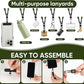 Cell Phone Strap Adjustable Wrist Strap Crossbody Cellphone Holder Extra Long Phone Lanyard Wrist Lanyard (Army Green)