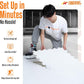 ArcticGlide Synthetic Ice Panels Pro, Easy-to-Assemble, Expandable Artificial Rink, Indoors/Outdoors - Hockey Training