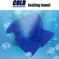 Biange Cooling Towel (Pack of 20, 40"x12") with Pouches for Sports, Workout, Fitness, Gym, Yoga, Golf, Pilates, Travel, Camping & More