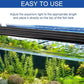 Led Aquarium Light, Full Spectrum Fish Tank Lights, 10/20 Gallon Freshwater Fishtank Hood Lighting for Grow Fish, Plants, Adjustable from 19 to 24 Inch