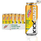 Mountain Dew Kickstart, Pineapple Orange Mango, 90mg Caffeine, Vitamins B & C, 80 Calories, 10% Juice, 16 fl oz (Pack of 12)