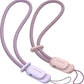 SURPHY 2 Pack Phone Lanyard for Cellphone Case, Phone Wrist Strap for Case, Cellphone Strap with 2-Color Braided, Charm Wrist Lanyard for Women and Men, Pink & Lilac