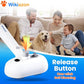 Pet Steam Brush For Cat & Dog - Pets Spray Hair Removal Comb - Cats Indoor Shedding & Grooming Mist Tool - Water Steamer Brushes for Long & Short Haired Dogs - Spritz Defur Comb (White Pro)