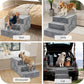 Dog Stairs for Small Dogs 23” H, 5-Step Dog Steps for High Bed, High-Density Foam Pet Stairs with Non-Slip Removable Washable Cover to Get on Bed