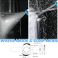 Dog Washing Hose Attachment, 10-in-1 Soap Sprayer Moden Garden Hose Nozzle with 100cc Soap Dispenser, Dog Wash Supplies with Dog Bath Brush & Pet Comb, Foam Gun Car Wash Sprayer (Blue)