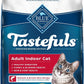Blue Buffalo Tastefuls Natural Dry Food for Adult Indoor Cats, Salmon & Brown Rice Recipe, 15-lb. Bag