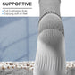 BULLIANT Compression Socks for Men 6Pairs, Athletic Crew Socks Cushioned For Men Sports Running-Arch Support