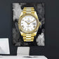 SuccessHunters Luxury Gold Watch Canvas Print Office Wall Decoration Home Decor Modern Art Prints Inspiration Motivation Inspire Entrepreneur Quote Inspirational Motivational House Decal (24" x 18")