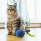 Smart Speedy 3.0 Interactive Cat Ball with Auto Obstacle Avoidance - Indoor Kitten Toy for Mental Stimulation & Playtime Fun ，2025 Edition (Blue)