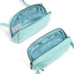 ODODOS Unisex Mini Belt Bag with Adjustable Strap Small Fanny Pack for Workout Running Traveling Hiking, Icing Blue