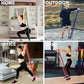 Fabric Resistance Bands for Working Out, 3 and 4 Levels Booty Bands Long Resistance Bands for Women and Men | Elastic Bands for Exercise Bands Resistance Workout Bands Resistance