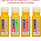 '+GNGR 24 Shots Variety Pack of Organic Immunity Boosting Ginger Shots - Cold Pressed Ginger Shots for All Natural Digestive and Immune Support - Nothing Artificial - USDA Organic (2 Fl Oz, 24 Pack)