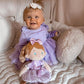 Soft Baby Doll Toys (16''), My First Baby Rag Doll for 1 Year-Old Girl Birthday Gift, Christmas Plush Toys Gift for Toddler Kids Infants-Princess Aurora