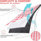HX&OD Outdoor Picnic Blanket, Extra Large, 80''x80'' Waterproof Foldable Blankets Gingham Picnic Mat for Beach, Camping Grass Lawn Park Accessories Cute Couple Ideas Wedding (Red, 80”x80”)