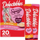Delectables Squeeze Up Kitten Variety Pack, Creamy Squeezable Puree, Lickable Wet Cat Treats, Grain Free, No Added Fillers, No by-Products, No Added Preservatives, 0.5 Ounces Tube, 20 Tubes Total