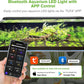 hygger 35W Smart Aquarium Light, Bluetooth LED Light with App Control, Full Spectrum Fish Tank Light with 24/7 Lighting Cycle, 5 Modes, Adjustable Timer, for 24"-30" Freshwater Planted Tank