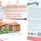 Purrly Low Calorie Premium Lickable Cat Treat Topper Healthy Chicken Variety Bundle (90 Count) Human-Grade Protein Sources with Functional Nutrients Wet Squeeze Creamy Purée Grain-Free Non-GMO