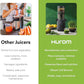 Hurom H310 Easy Clean Slow Juicer, Lavender | Compact | Quiet Motor | Hopper Fits Whole Produce | Scrub Free | Easy Assembly | Cold Press Masticating Juicer