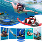 Snorkeling Gear, Dry Snorkel Set180° Panoramic Wide View,Anti-Fog Scuba Diving Mask, Professional Snorkeling Gear for Free Breathing, Swimming, Diving