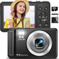 5K Digital Camera - 72MP UHD Digital Cameras for Photography - Autofocus Point and Shoot Small Camera with Flash for Kids - 2.8 Inch Screen Compact Portable Vlogging Camara with 16X Zoom, 32GB SD Card
