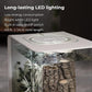 biOrb Flow 15 Acrylic 4-Gallon Aquarium with White LED Lights Modern Compact Tank for Tabletop or Desktop Display, Black