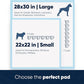 American Kennel Club Scented Puppy Training Pads with Ultra Absorbent Quick Dry Gel – 22 x 22 Pee Pads for Dogs - Fresh Scented - Pack of 100