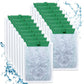16PCS Medium Filter Cartridges Compatible with Tetra Whisper Bio-Bag Filter Cartridges Medium for Aquariums 10i IQ10 PF10, Fish Tank Filter Cartridges Power Filter Replacement for Tetra Filter