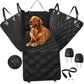 Meadowlark XL Dog Seat Covers Unique Design & Full Car Protection-Doors,Headrests & Backseat. Extra Durable Zippered Side Flap, Waterproof Hammock Pet Seat Cover + Seat Belt & 2 Headrest Protectors