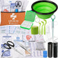 Pet First Aid Kit for Dogs & Cats - Dog First Aid Kit Pet Emergency Kit with First Aid Supplies for Home Camping Hiking Traveling