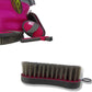 Collapsible Grooming Kit 10 Liter Bucket and 5 Grooming Tools by Southwestern Equine (Pink)