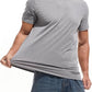 VEIISAR Premium V Neck T Shirts for Men - Modern Fitted Tees Vneck Undershirts