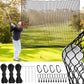 Sports Backstop Net - Hitting Net for Golf, Baseball, Hockey, Soccer - 10 x 10Ft/10 x 15Ft/10 x 20Ft/10 x 25Ft/15 x 15Ft/15 x 20Ft